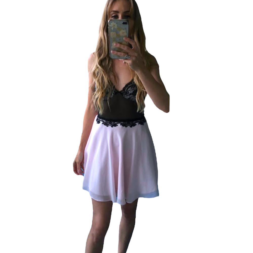 vintage gold Label victoria's secret babydoll lace lingerie mini slip dress y2k